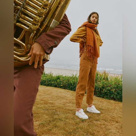 Madewell Corduroy Griff Tapered Fatigue Pants - Picture 5 of 5